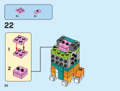 LEGO 40480 instructions page 22 – build guide