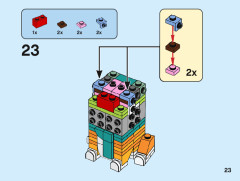 LEGO 40480 instructions page 23 – build guide