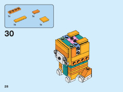 LEGO 40480 instructions page 28 – build guide