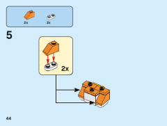LEGO 40480 instructions page 44 – build guide