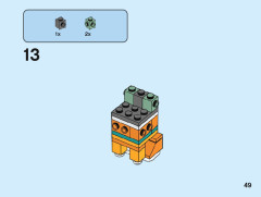 LEGO 40480 instructions page 49 – build guide