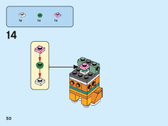 LEGO 40480 instructions page 50 – build guide