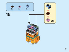 LEGO 40480 instructions page 51 – build guide