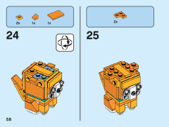 LEGO 40480 instructions page 58 – build guide