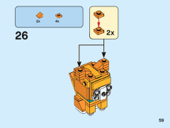 LEGO 40480 instructions page 59 – build guide