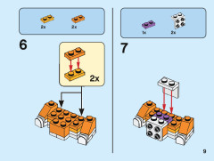 LEGO 40480 instructions page 9 – build guide
