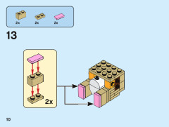 LEGO 40482 instructions page 10 – build guide