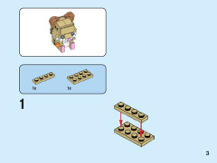 LEGO 40482 instructions page 3 – build guide