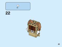 LEGO 40482 instructions page 45 – build guide