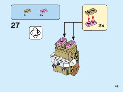 LEGO 40482 instructions page 49 – build guide