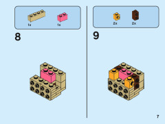 LEGO 40482 instructions page 7 – build guide