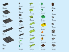 LEGO 40482 instructions page 70 – build guide