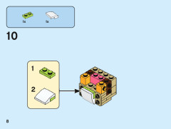 LEGO 40482 instructions page 8 – build guide