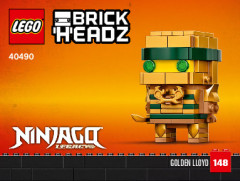 LEGO 40490 instructions page 1 – build guide