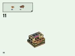 LEGO 40490 instructions page 10 – build guide