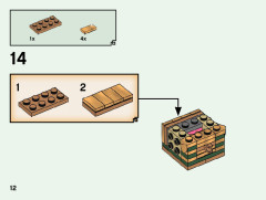 LEGO 40490 instructions page 12 – build guide
