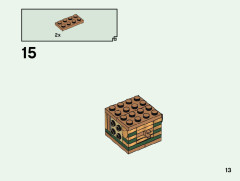 LEGO 40490 instructions page 13 – build guide