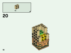 LEGO 40490 instructions page 18 – build guide