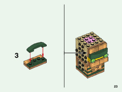 LEGO 40490 instructions page 23 – build guide