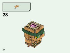 LEGO 40490 instructions page 28 – build guide