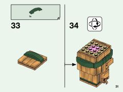 LEGO 40490 instructions page 31 – build guide