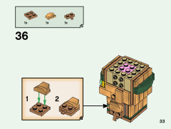 LEGO 40490 instructions page 33 – build guide