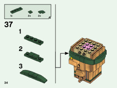 LEGO 40490 instructions page 34 – build guide