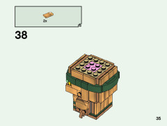 LEGO 40490 instructions page 35 – build guide