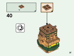 LEGO 40490 instructions page 37 – build guide