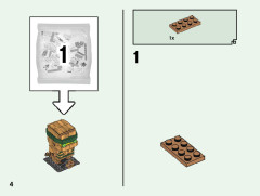 LEGO 40490 instructions page 4 – build guide