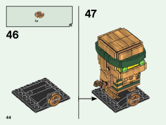 LEGO 40490 instructions page 44 – build guide