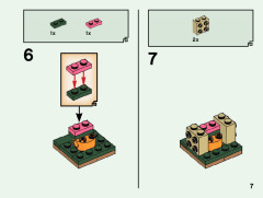 LEGO 40490 instructions page 7 – build guide