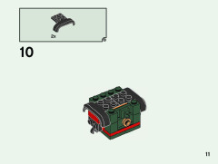 LEGO 40490 instructions page 11 – build guide