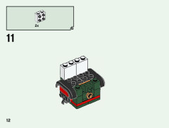 LEGO 40490 instructions page 12 – build guide