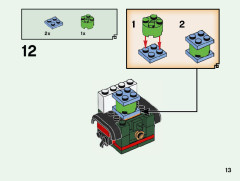 LEGO 40490 instructions page 13 – build guide