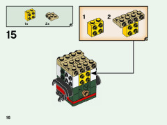 LEGO 40490 instructions page 16 – build guide
