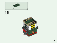 LEGO 40490 instructions page 17 – build guide
