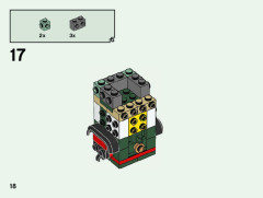 LEGO 40490 instructions page 18 – build guide