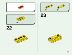 LEGO 40490 instructions page 23 – build guide