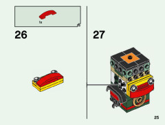 LEGO 40490 instructions page 25 – build guide