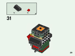LEGO 40490 instructions page 29 – build guide