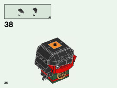 LEGO 40490 instructions page 36 – build guide