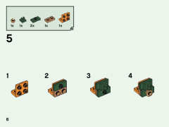 LEGO 40490 instructions page 6 – build guide