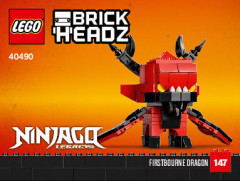 LEGO 40490 instructions page 1 – build guide