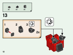 LEGO 40490 instructions page 12 – build guide