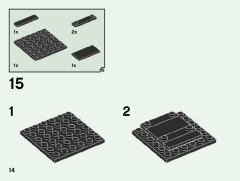 LEGO 40490 instructions page 14 – build guide