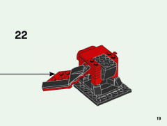 LEGO 40490 instructions page 19 – build guide