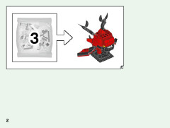 LEGO 40490 instructions page 2 – build guide