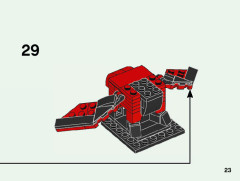 LEGO 40490 instructions page 23 – build guide