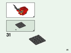 LEGO 40490 instructions page 25 – build guide